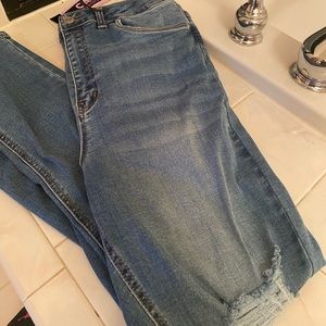 charlotte russe ripped jeans